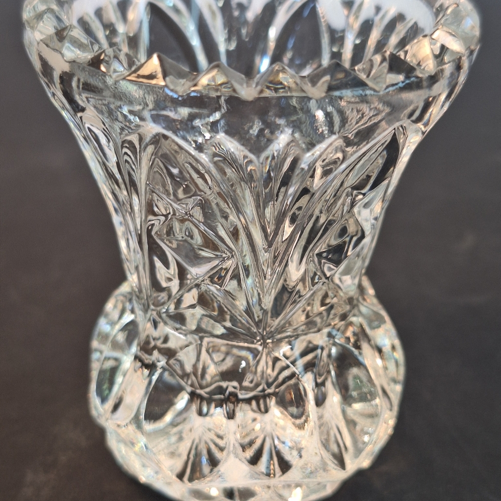 Vintage Crystal Toothpick Holder